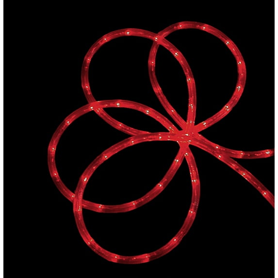 Northlight Commercial Grade LED Outdoor Christmas Spool Rope Lights - Red - 288' Clear Wire