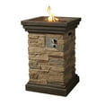thumbnail image 1 of Northlight 29.25" Classic Stone Column Style Gas Fire Pit, 1 of 2