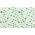 thumbnail image 1 of Northlight St. Patrick's Day Shamrocks Kitchen Floor Comfort Mat - 29.5", 1 of 5