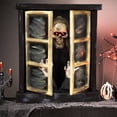 thumbnail image 1 of Northlight Lighted and Animated Ghoul in Window Halloween Decoration - 29" - Red Lights, 1 of 9