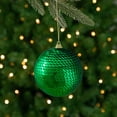 thumbnail image 1 of Northlight 3" Green Sequin Shatterproof Ball Christmas Ornament, 1 of 5