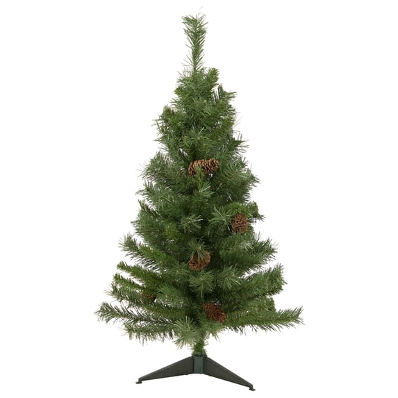 Northlight 3' Medium Black River Pine Artificial Christmas Tree - Unlit