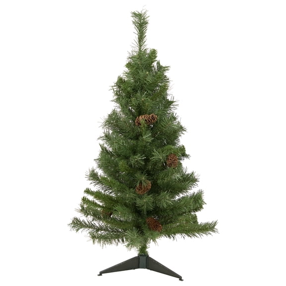 Northlight 3' Medium Black River Pine Artificial Christmas Tree - Unlit