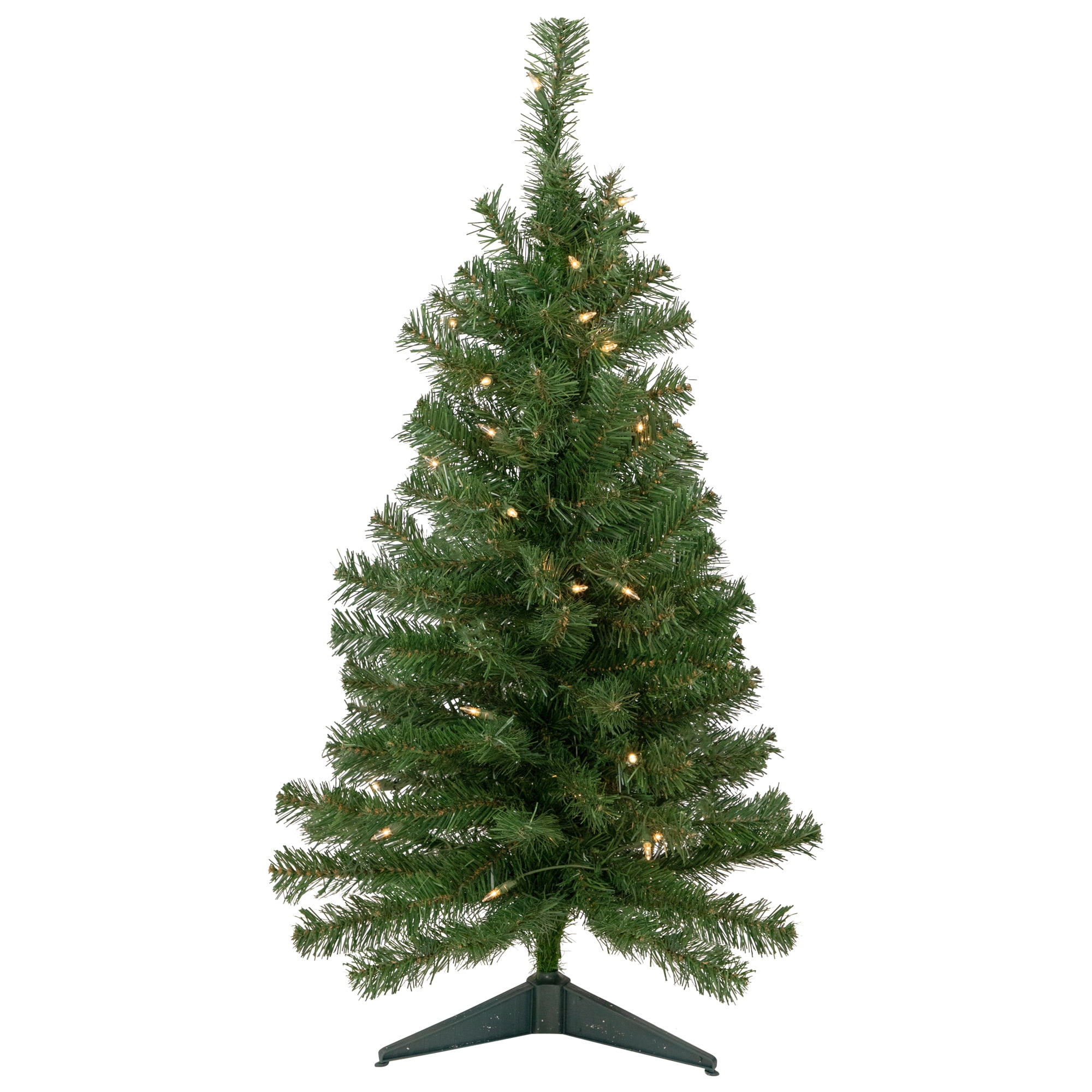 Northlight 3' Pre-Lit Oakridge Noble Fir Artificial Christmas Tree ...