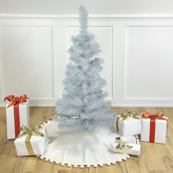 Northlight Medium Rockport White Pine Artificial Christmas Tree - 3' - Unlit