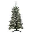 thumbnail image 1 of Northlight 3' Unlit Artificial Christmas Tree Medium Heavily Flocked Pine, 1 of 5