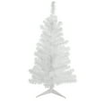 thumbnail image 1 of Northlight 3' Unlit Artificial Christmas Tree White Pine Slim, 1 of 4