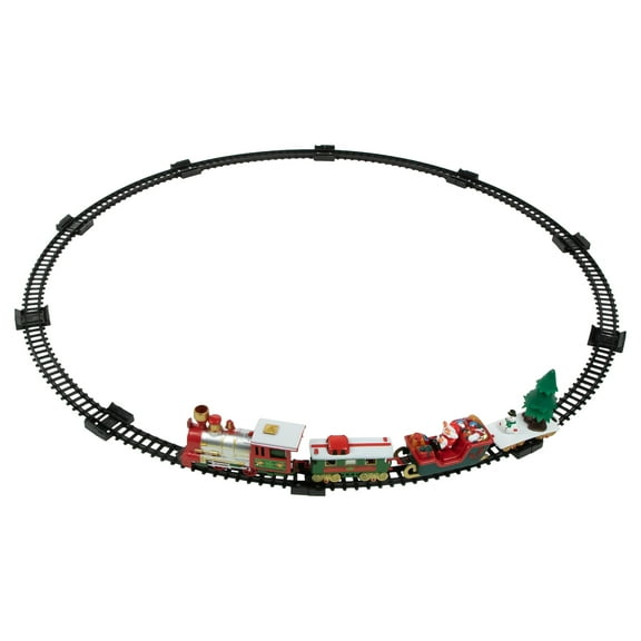 Northlight Lighted and Animated Christmas Tree Train Set with Sound - 31 Piece Set