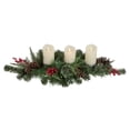 thumbnail image 1 of Northlight 32" Decorated Artificial Pine Christmas Candle Holder Centerpiece, 1 of 4