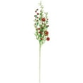 thumbnail image 1 of Northlight 32" Green and Red Jingle Bells and Berry Artificial Glitter Christmas Spray, 1 of 4