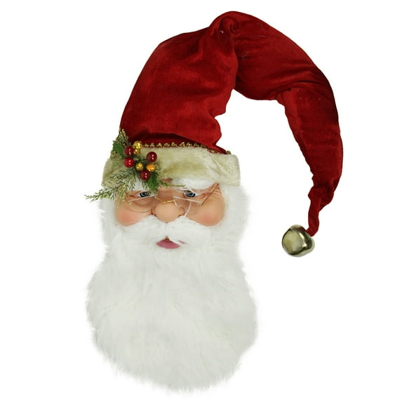 Northlight 32" Large Traditional Cheerful Santa Claus Head Christmas Decoration