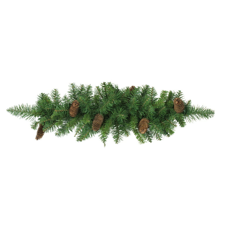 1-4Pack 2M 20LED Christmas Pine Cones Branch Red Beads Snow Bell