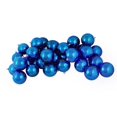 thumbnail image 1 of 32ct Lavish Blue Shatterproof Shiny Christmas Ball Ornaments 3.25" (80mm), 1 of 1