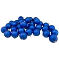thumbnail image 1 of Northlight 32ct Shatterproof Matte Christmas Ball Ornament Set 3.25" - Blue, 1 of 5