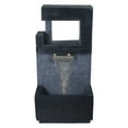 thumbnail image 1 of Northlight 35.5" Black and Gold Modern Outdoor Garden Water Fountain, 1 of 4