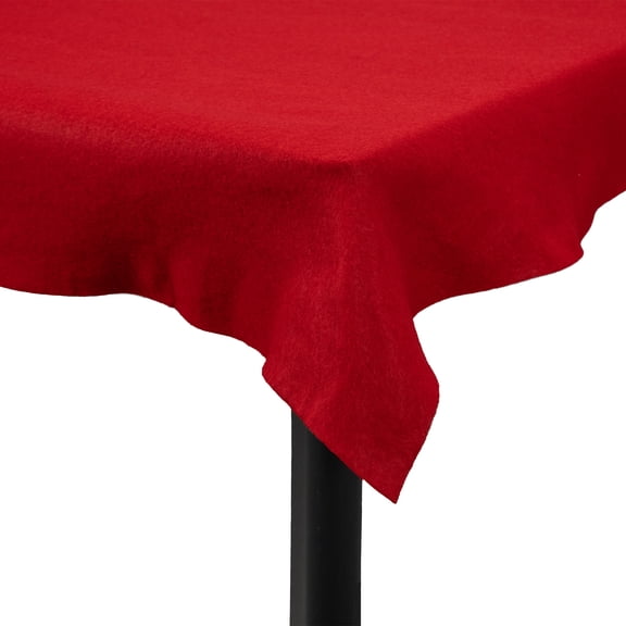 Northlight 35.5" x 94.5" Red Rectangular Table Drape