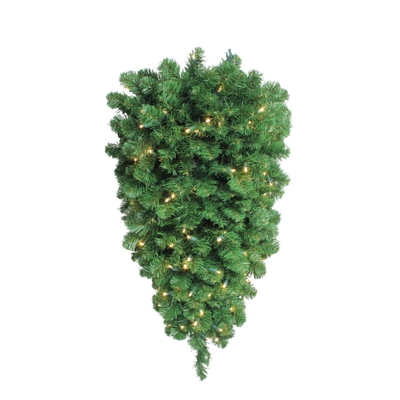 Northlight 36" Prelit LED Pine Artificial Christmas Column Swag - Warm White Lights