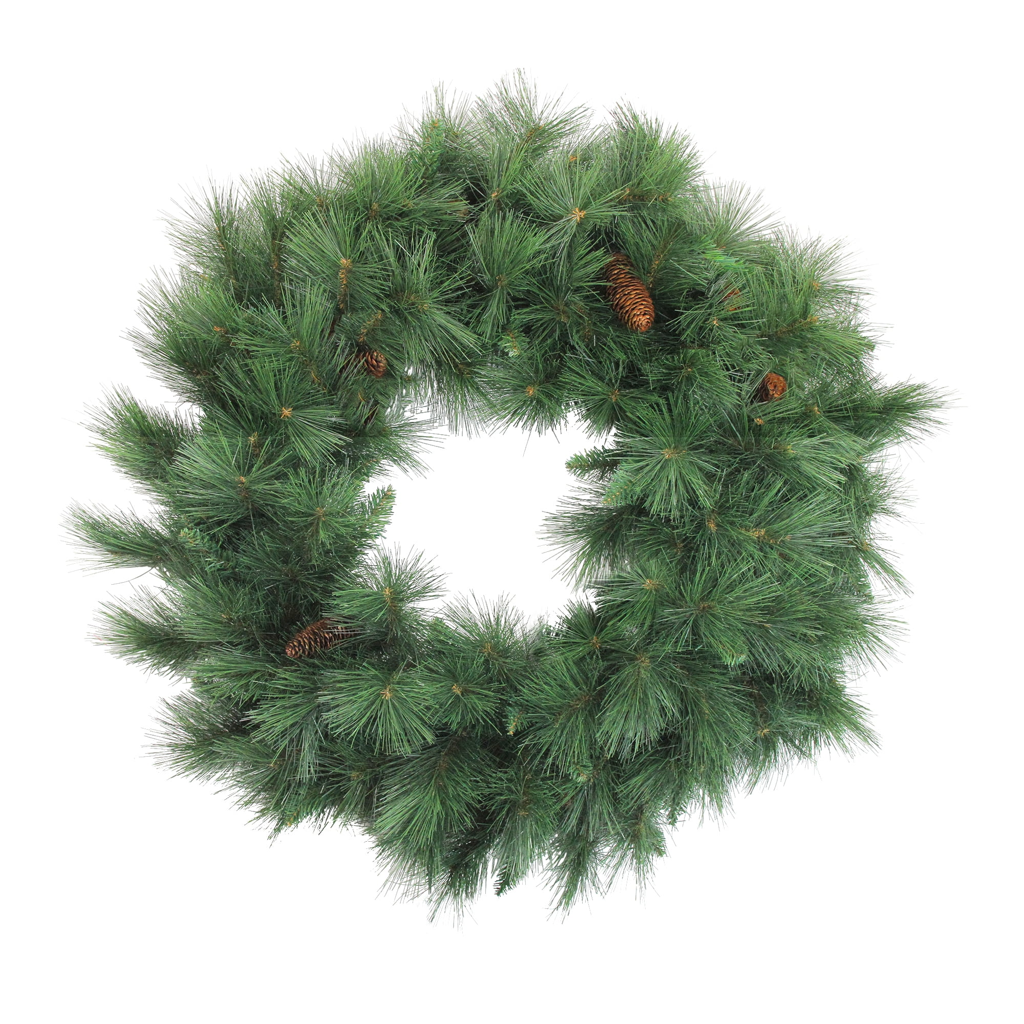 36" Green Pine Needle Artificial Christmas Wreath