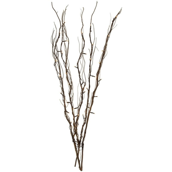 Northlight 39" LED Lighted Natural Branch Bundle Christmas Decoration - Warm White Lights
