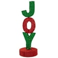 thumbnail image 1 of Northlight 39" Lighted Red and Green 'Joy' Outdoor Christmas Sign, 1 of 5