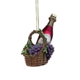 thumbnail image 1 of Northlight 4.5" Purple and Red Wine Bottle Hanging Christmas Ornament, 1 of 3