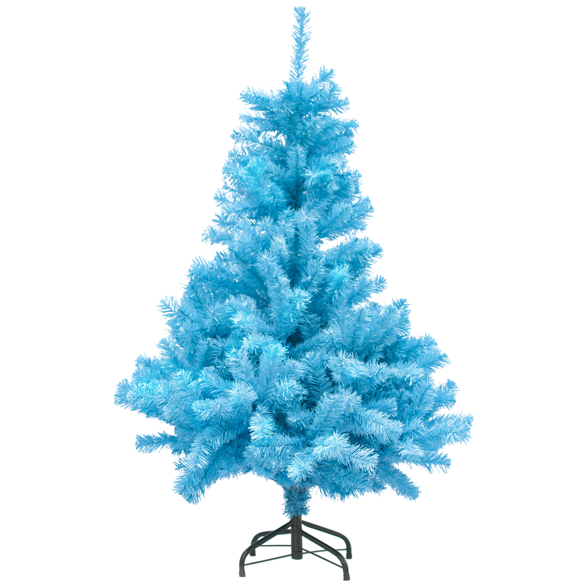 2-3-4 FT Unlit Frosted Alpine Artificial Christmas Tree (Set Of 3 ...