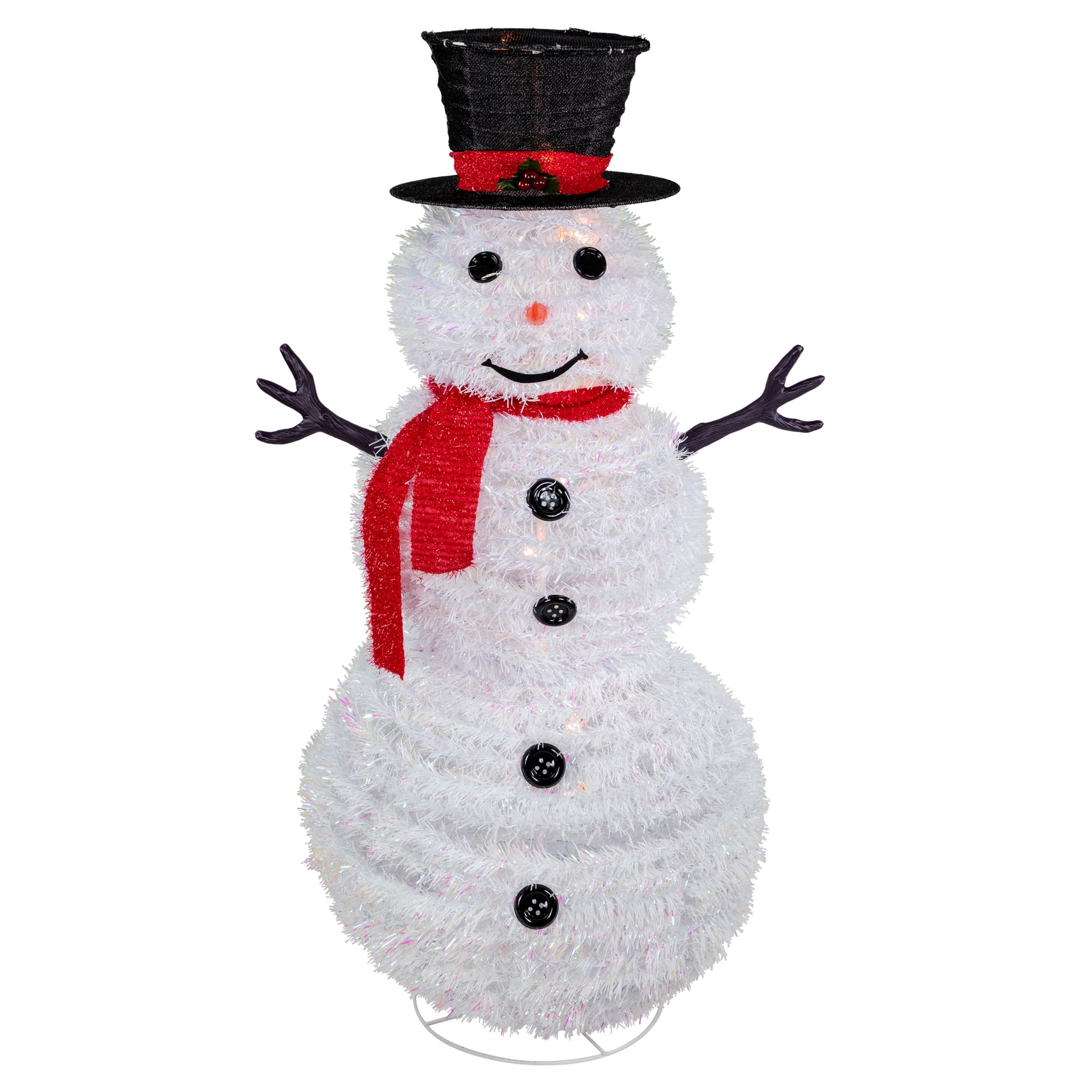 Costway 4.2 FT Pre-Lit Snowman \u0026 Redbirds Christmas Decoration with - See  Details - Bed Bath \u0026 Beyond - 42069019, image size:2000x2000