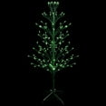 thumbnail image 1 of Northlight 4' Prelit Artificial Christmas Tree White Lighted Cascade Twig Outdoor Decoration - Green, 1 of 9