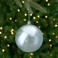 thumbnail image 1 of Northlight 4" Shatterproof Shiny Christmas Ball Ornament - Blue, 1 of 8