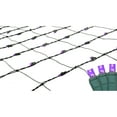 thumbnail image 1 of Northlight Net Style LED Tree Trunk Wrap Christmas Lights - 4' x 6' - Purple - Green Wire, 1 of 3