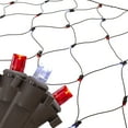 thumbnail image 1 of Northlight LED Wide Angle Net Style Tree Trunk Wrap Christmas Lights - 4' x 6' - Red and White -, 1 of 3