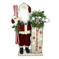 thumbnail image 1 of Northlight 40" Battery Operated Lighted Santa with Welcome Sled and Skis Decorative Christmas Figure, 1 of 1