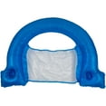 thumbnail image 1 of Northlight 45.5" Inflatable Blue Swimming Pool Mesh Sling Chair Pool Float, 1 of 6