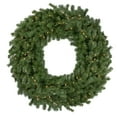 thumbnail image 1 of Northlight 48" Deluxe Windsor Pine Artificial Christmas Wreath - Clear Lights, 1 of 1