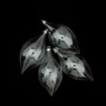 thumbnail image 1 of 4ct Clear Shatterproof Christmas Teardrop Finial Ornaments 5.25", 1 of 2