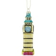 thumbnail image 1 of Northlight 5.5" Golden Big Ben Glittered Glass Christmas Hanging Ornament, 1 of 5