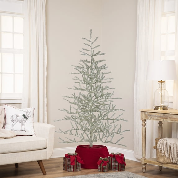 Northlight 5' Champagne Tinsel Artificial Christmas Twig Tree - Unlit