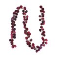 thumbnail image 1 of Northlight 5' x 2.5" Unlit Wine Burgundy Glitter Mini Pine Cone Artificial Christmas Garland, 1 of 1
