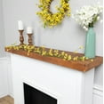 thumbnail image 1 of Northlight 5' x 2" Green/Yellow Artificial Spring Floral Garland, 1 of 7