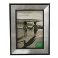 thumbnail image 1 of Northlight 5" x 7" Silver Studded Glass Mirror Encased Photo Picture Frame, 1 of 5