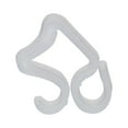 thumbnail image 1 of Northlight Clear Outdoor Gutter Christmas Light Clips - 50pc, 1 of 4