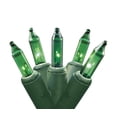 thumbnail image 1 of Northlight 50- Count Green Mini Christmas Light Set, 10.2 ft Green Wire, 1 of 1