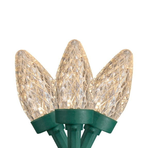 Northlight 50 Count LED C7 Christmas Lights with 20.25 ft. Green Wire