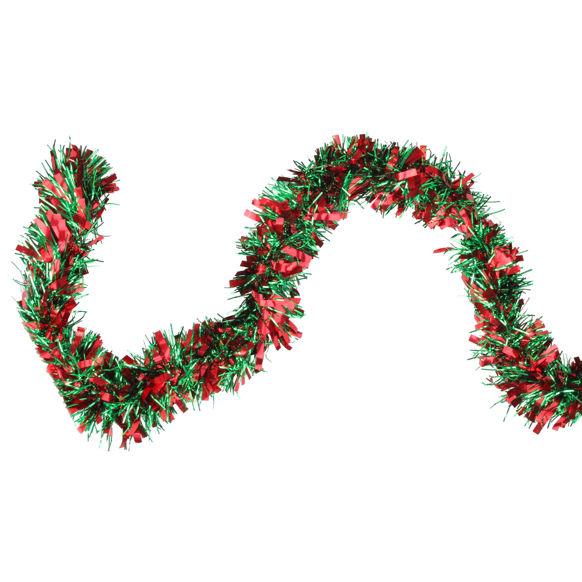 Northlight 50' x 4 White Iridescent Wide Cut Tinsel Christmas Garland -  Unlit & Reviews