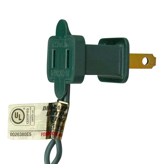 Northlight LED Wide Angle Christmas Lights - Warm White - 16.25' Green Wire - 50ct