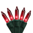thumbnail image 1 of Northlight 50ct Mini String Lights Red - 10.2' Green Wire, 1 of 1
