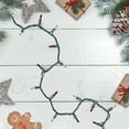 thumbnail image 1 of Northlight Mini Incandescent Christmas Lights - Red and Clear - 10' Green Wire - 50ct, 1 of 6