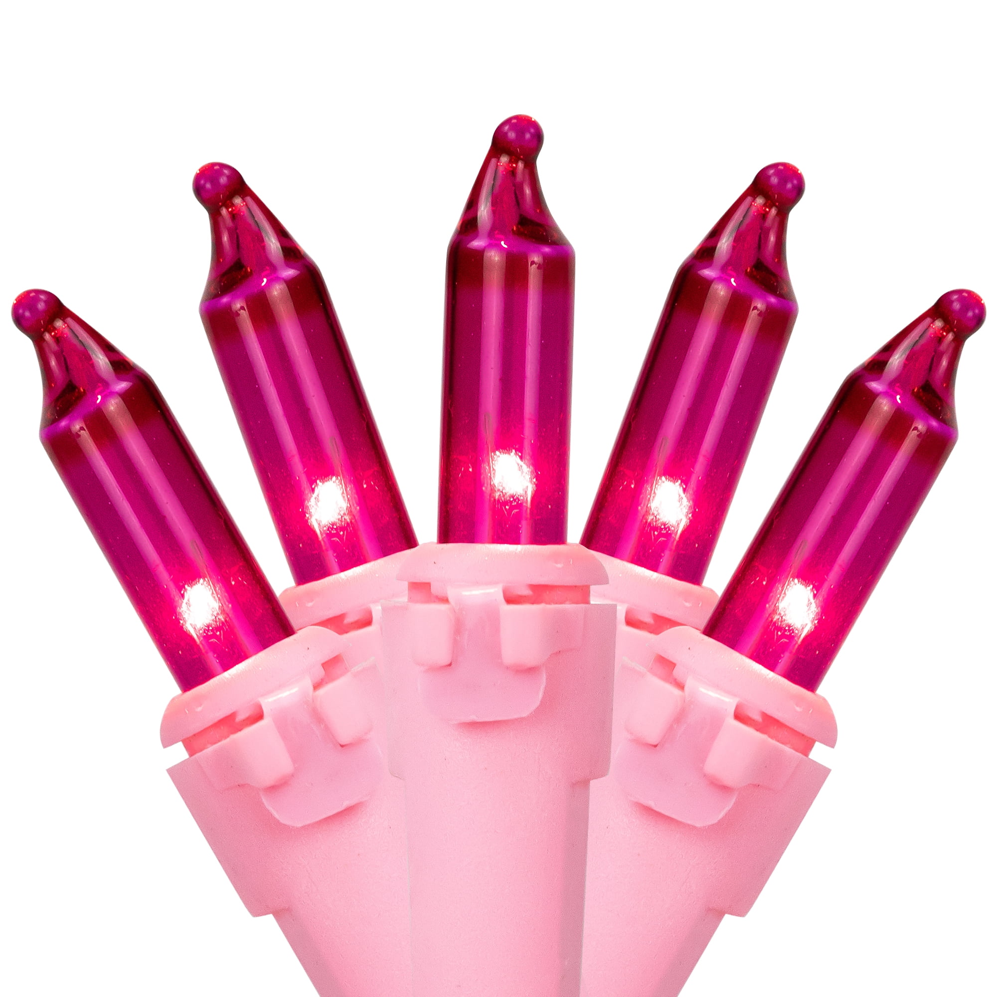 Pink Mini Christmas Lights 