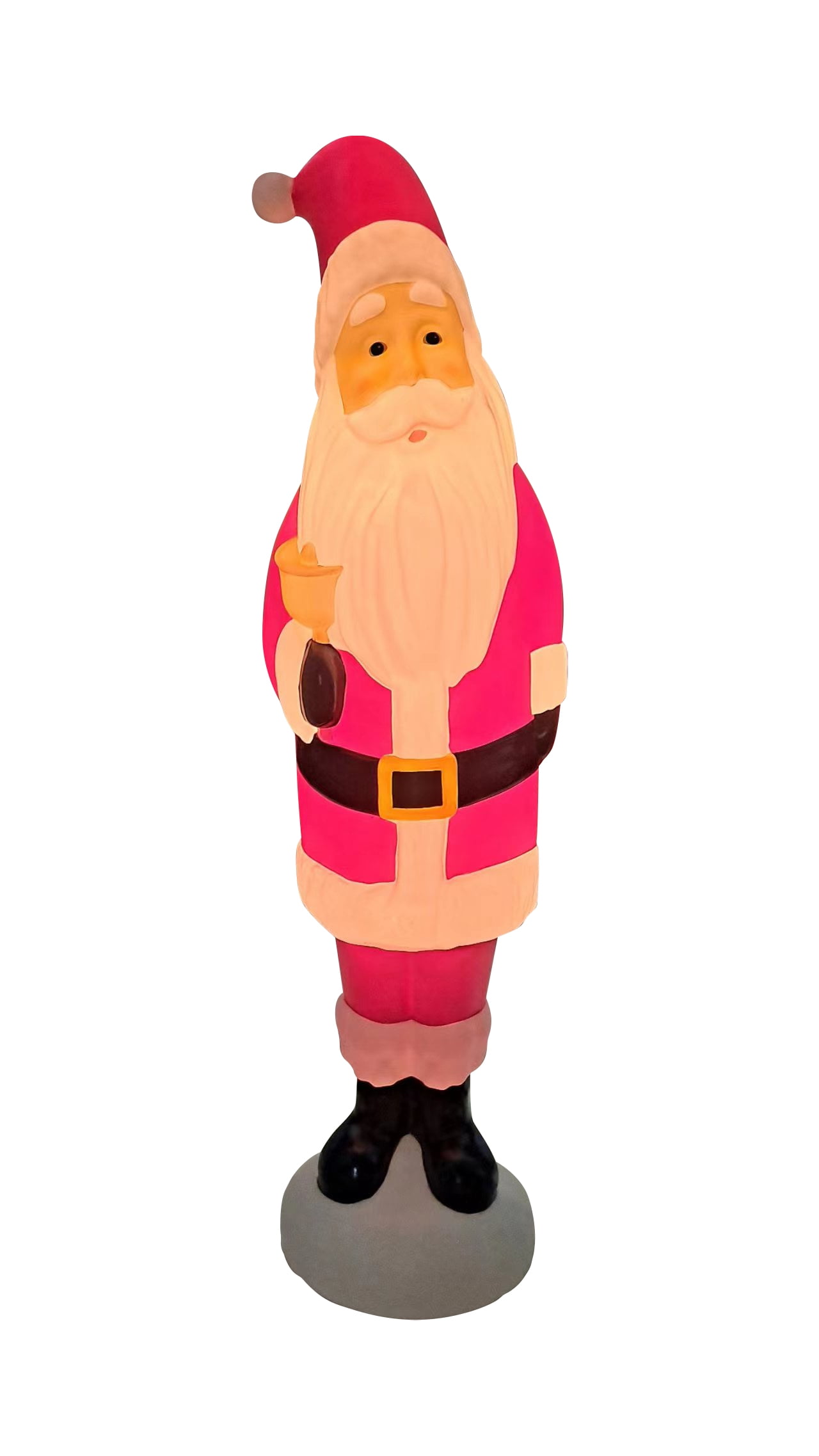 Northlight 59" Lighted Blow Mold Santa Claus Retro Outdoor Christmas Decoration