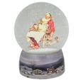 thumbnail image 1 of Northlight 6.5" Norman Rockwell 'Santa and His Helpers' Christmas Snow Globe, 1 of 6